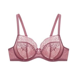 Understance Chelsea FlexWire Unpadded Demi Bra 34D Berry NWT